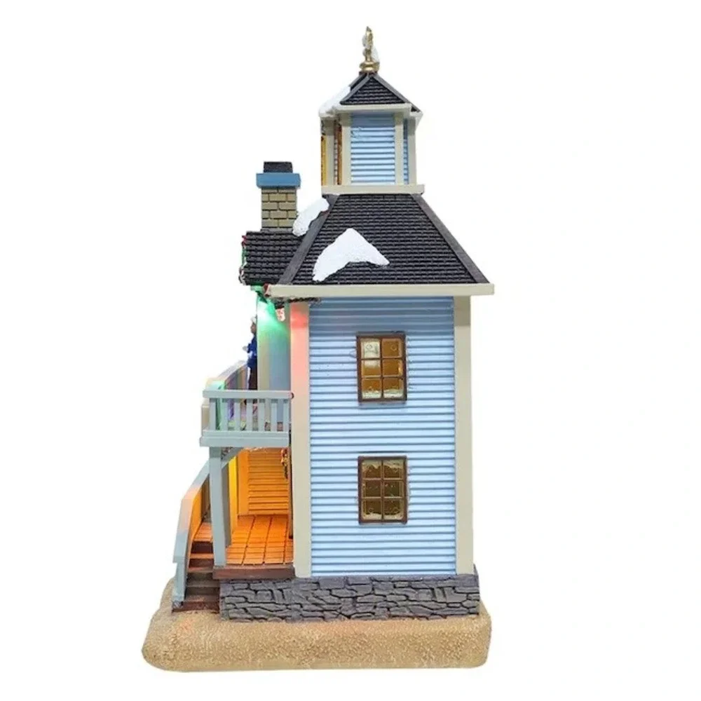 Carole Towne Cara's Chowder House Christmas Village Illuminated Musical 2024 NIB